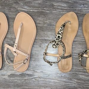 Two Pair of Sandals